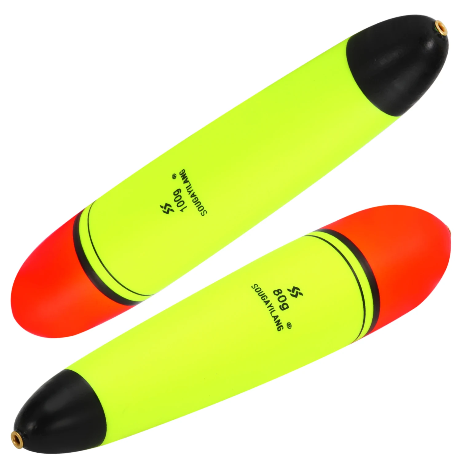 Sougayilang 5 قطعة إيفا الصيد تعويم 10-100 جرام ضوء عصا رغوة البلاستيك البحر روك الصيد ضرب يطفو للطعم متعدد الوظائف