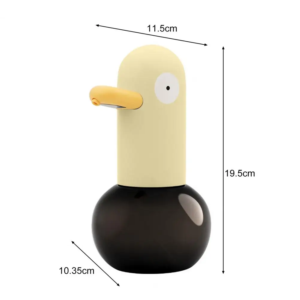 Automatic Soap Dispenser Contactless Duck Shape Soap Dispenser with High-precision Sensor for Automatic Foam Hand Washing 400ml