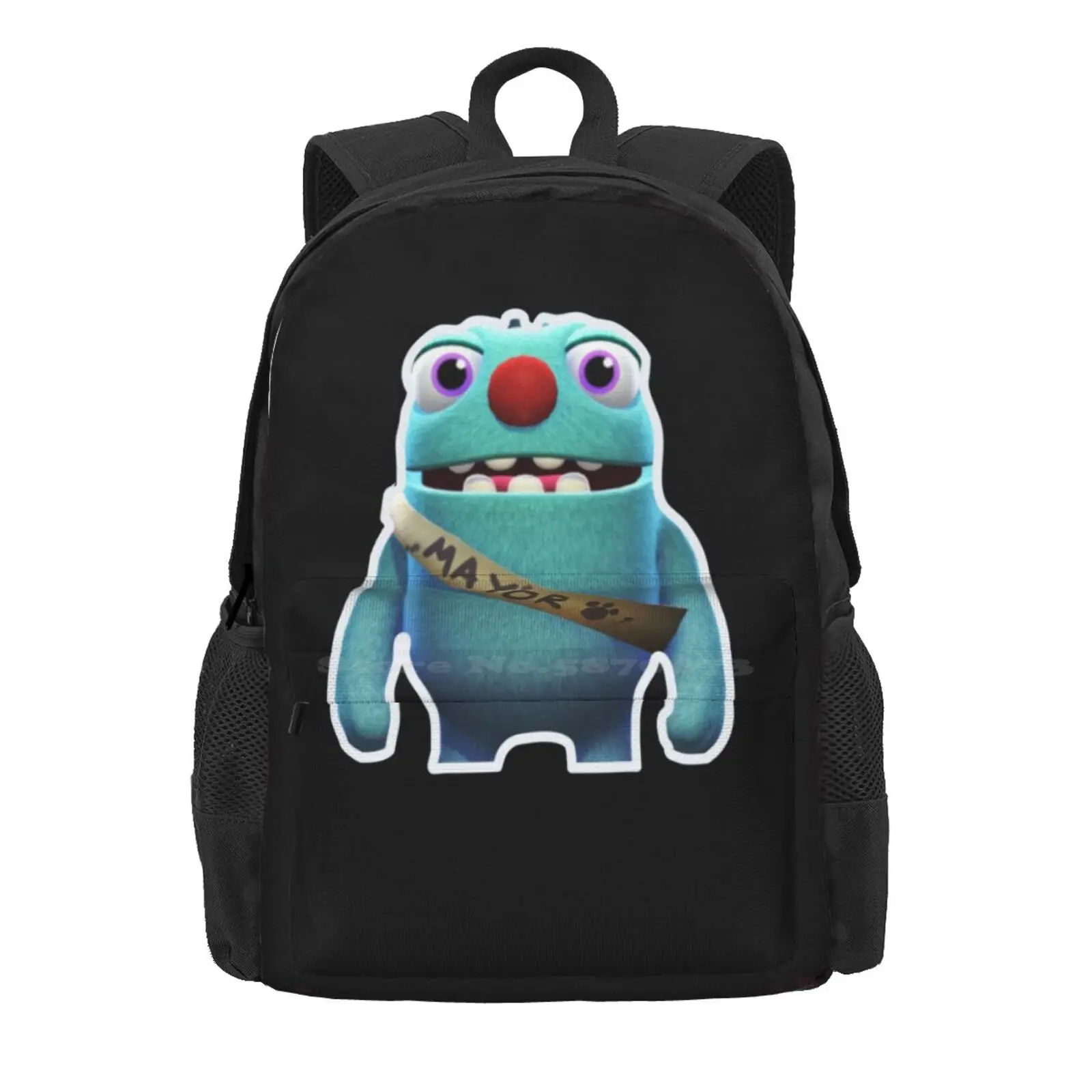 Filbo Fiddlepie Bugsnax Mayor | Catch All The Snax In Your Trap Bookbag Hot Sale Schoolbag Backpack Fashion Bags Mayor Filbo