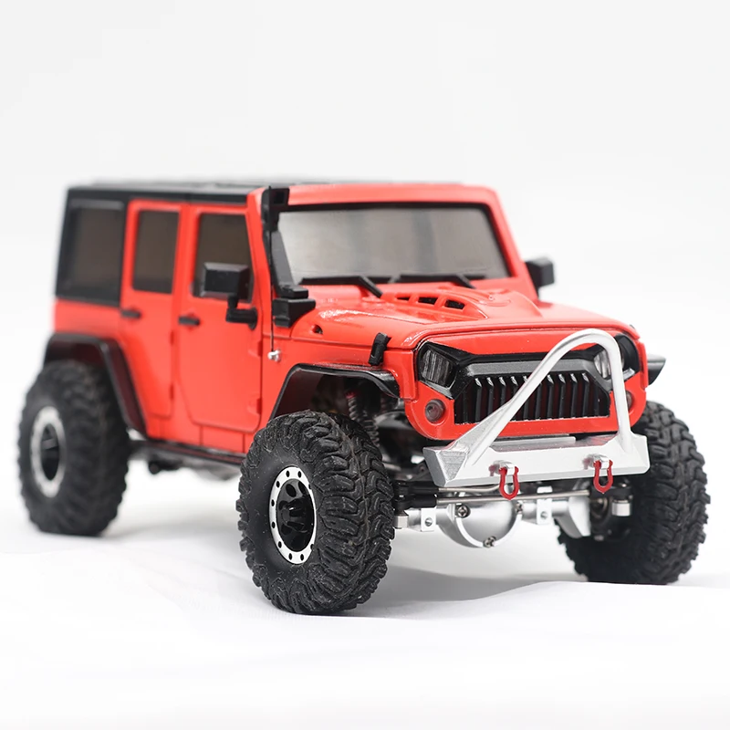 Orlandoo Hunter Rc Model Car Metal Front Bump Cnc 1:35 A01 For Wrangler Jeep
