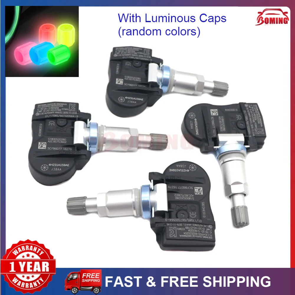 

Новый автомобильный датчик давления в шинах TPMS 4H23-1A159-AC 4H23-1A159-AE для Jaguar Vanden Plas Super V8 XK XJ XF X-Type S-Type