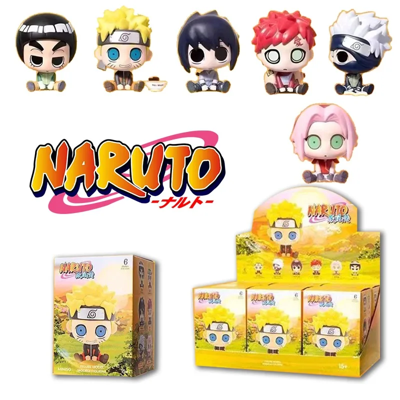 

6pcs/Set Surprise Blind Box Anime Action Figures ONE PIECE Demon Slayer NARUTO Doll Model Decorative Ornament Toys Kids Gifts