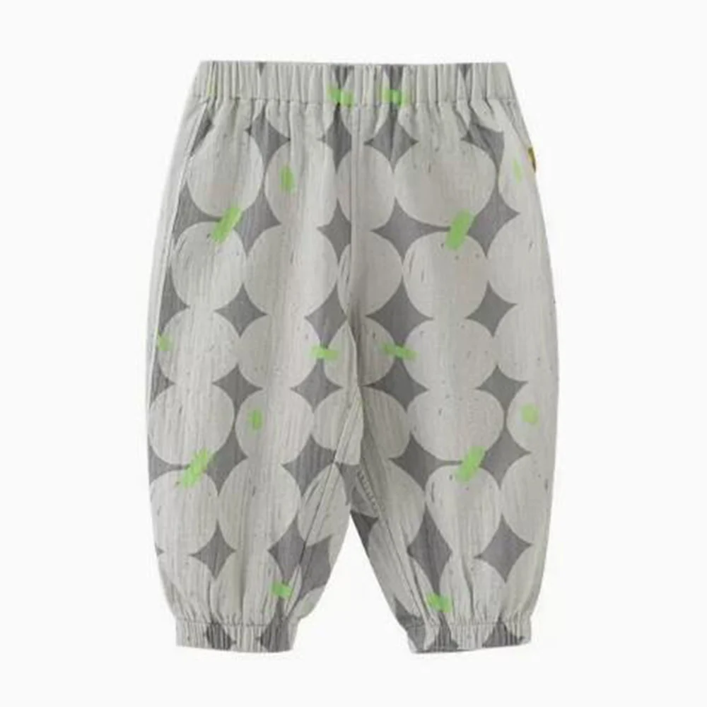 Boys Summer Pants Cotton Causl Loose Lightweight Anti Mosquito Pants Unisex Little Girls Clothing