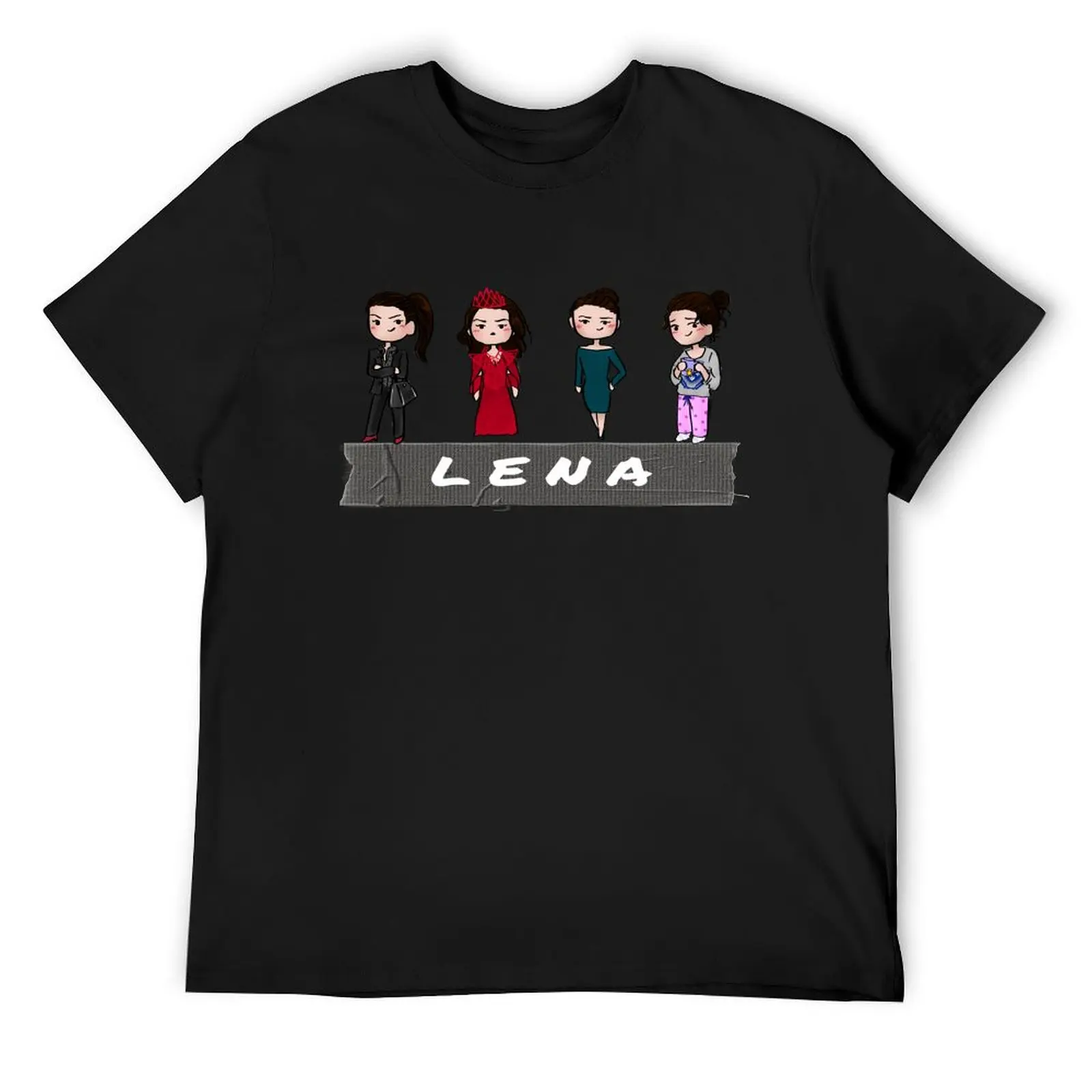 

Lena Luthor Duck Tape T-Shirt graphics sublime Louboutins mens workout shirts