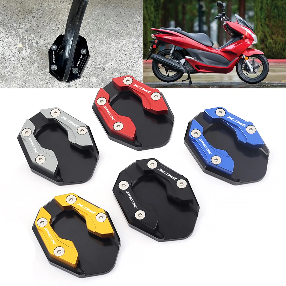 Scooter Kickstand Foot Side Stand Plate Enlarger Pad For Honda PCX 160 150 125 PCX160 PCX150 PCX125 Accessories 2025 New