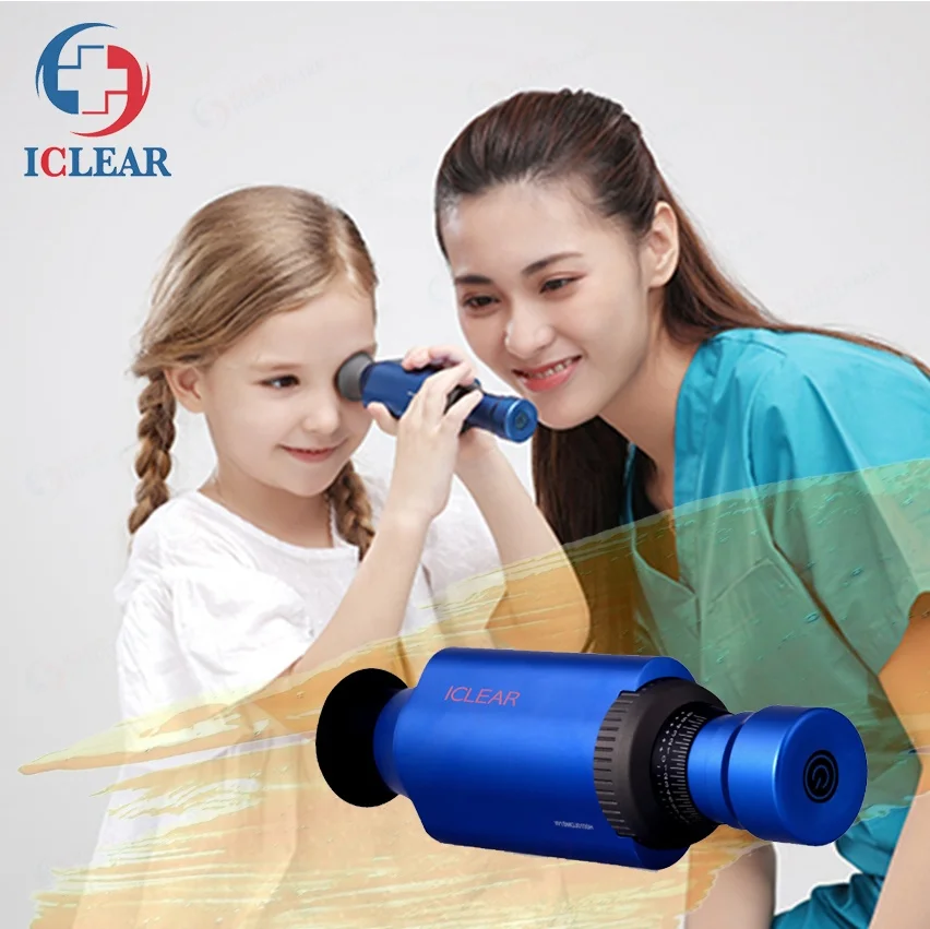 Eye Care Children Vision Exercise Refractometer Handheld Manual Refractor