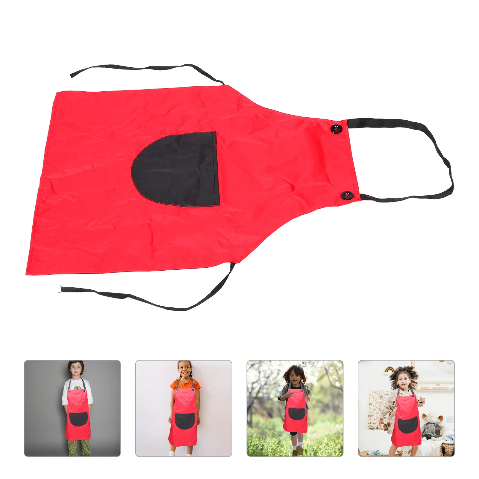 

Painting Clothes Outdoor BBQ Apron for s with Pocket Large Waterproof Art Aprons
