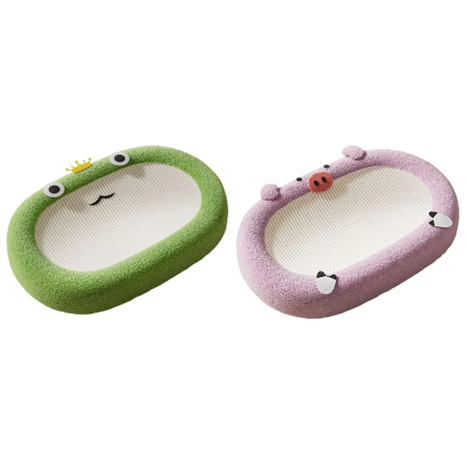 Sisal Cat Scratcher,Cat Scratching Bed,Oval Pet Supplies ,Scratching Board for Indoor Cats Cat Lounge for Cats Kitten