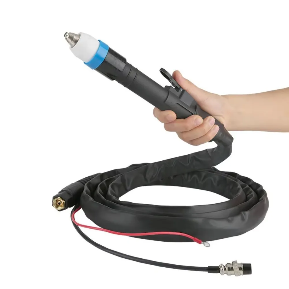 Straight Handle P80 Plasma Cutting Torch Air Cooled Cutting Torch With Cable Complete Torch For CNC Cutting Machine