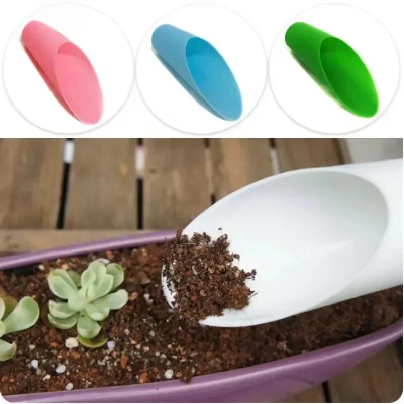 Plastic Enduring Bucket Shovel Potted Cultivation Cylinder Mini Fleshy Plant Soil Spade Shovel Garden Tools