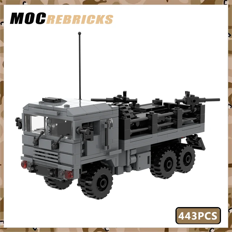 

WWII Military Weapons Series WARRIOR TTK Personnel Carrier MOC Building Block Educational Vehicles Toy Brick Kid‘s Gifts