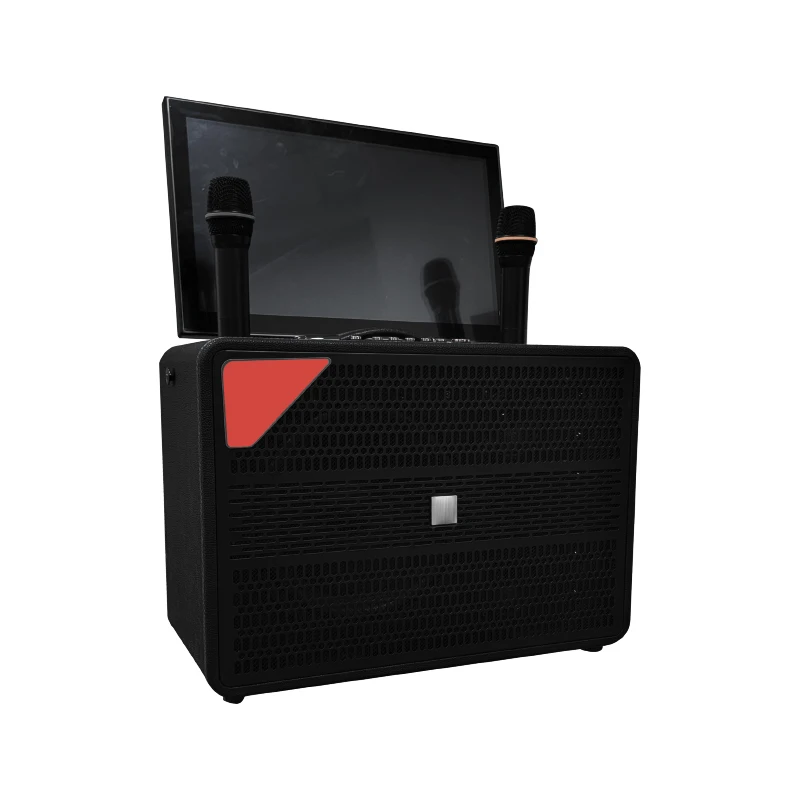 

Portable Outdoor Karaoke High-power Song-request Audio Flip-up Display Square Dance All-in-one Video Audio