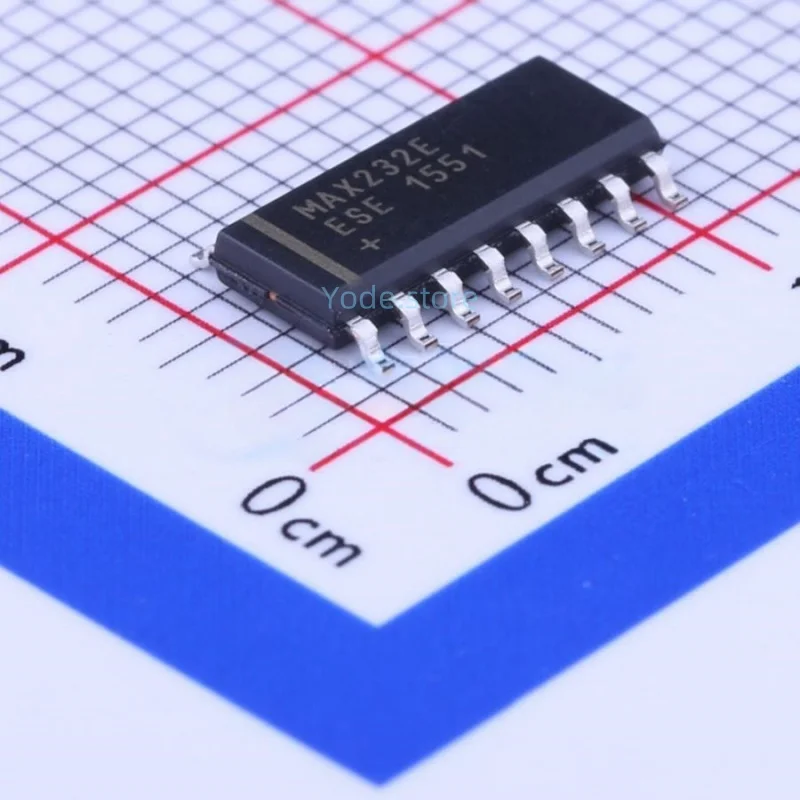 El 232 andare una familia MAX232EESE+T de RS-232 y V 28 transceptores