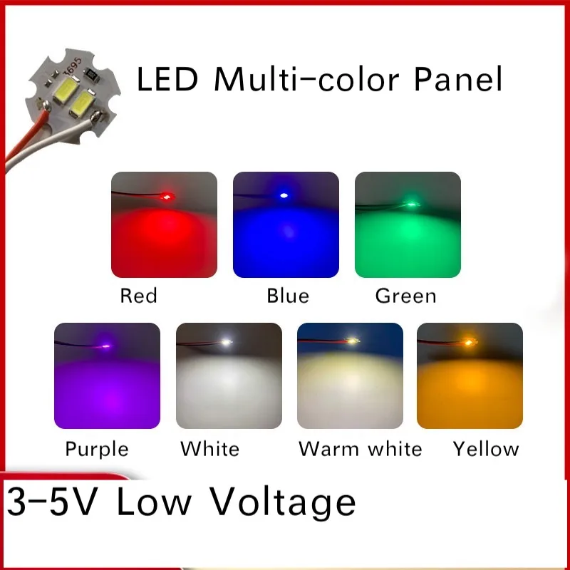 100-pz-led-rotondi-da-3-5v-1w-disponibili-nei-colori-rosso-giallo-blu-verde-viola-bianco-bianco-caldo