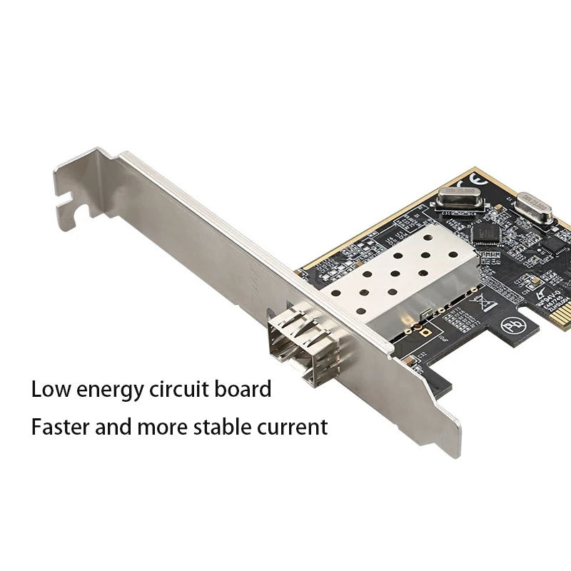 10/100Mbps Game PCIE Kaart PCIe 100M Fiber lan-kaart Netwerkadapter Fiber Poort SFP PCIE netwerkkaart Adapter Splitter Converter