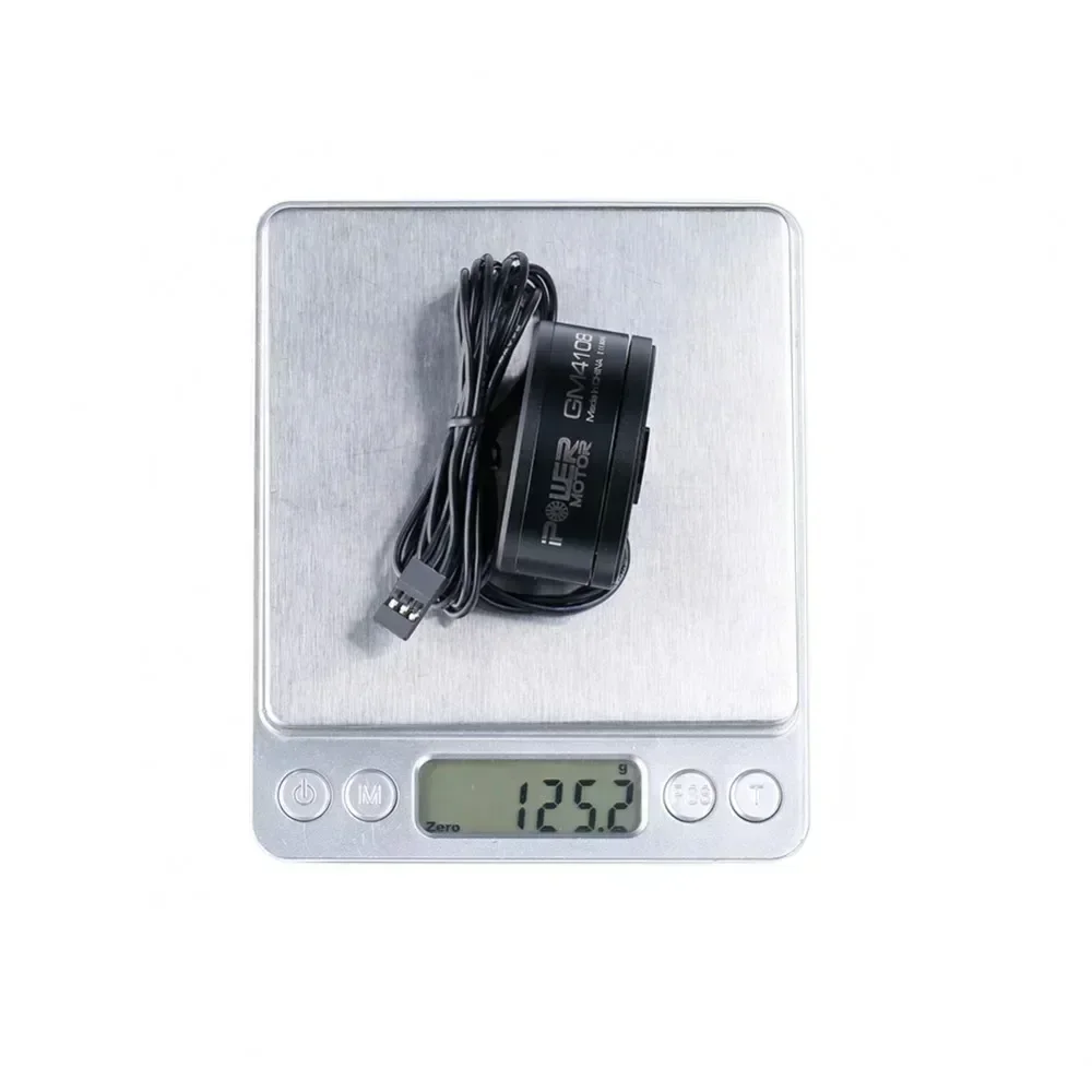 iFlight iPower GM4108 シリーズ ブラシレス ジンバル モーター - GM4108H-120T/GM4108 8mm 中空シャフト & 7.9mm アルミニウム スリップリング付き