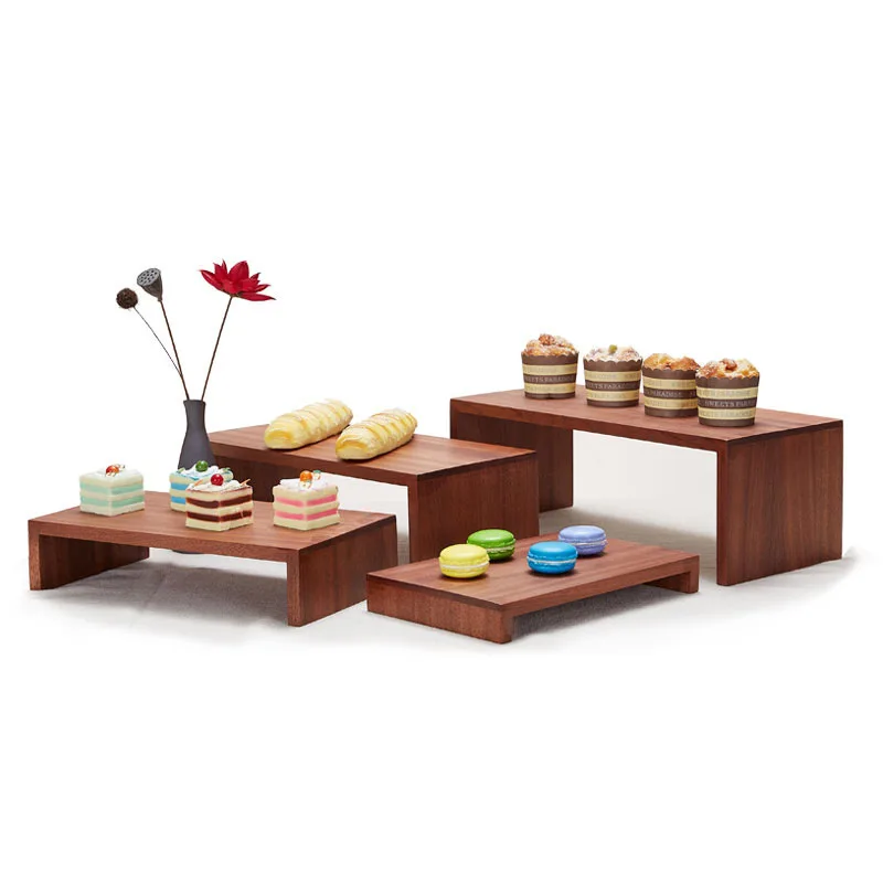 

Chinese Wooden Dim Sum Rack Tea Break Banquet Dessert