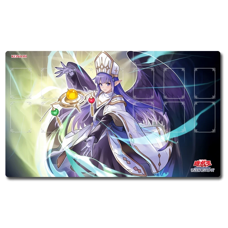 600X350X2Mm Diy يو غي أوه! Sky Striker Ace Graffiti Card Battle Mat Single Player Board Game Card Duel Plate Battle Mat Gift Toy #6