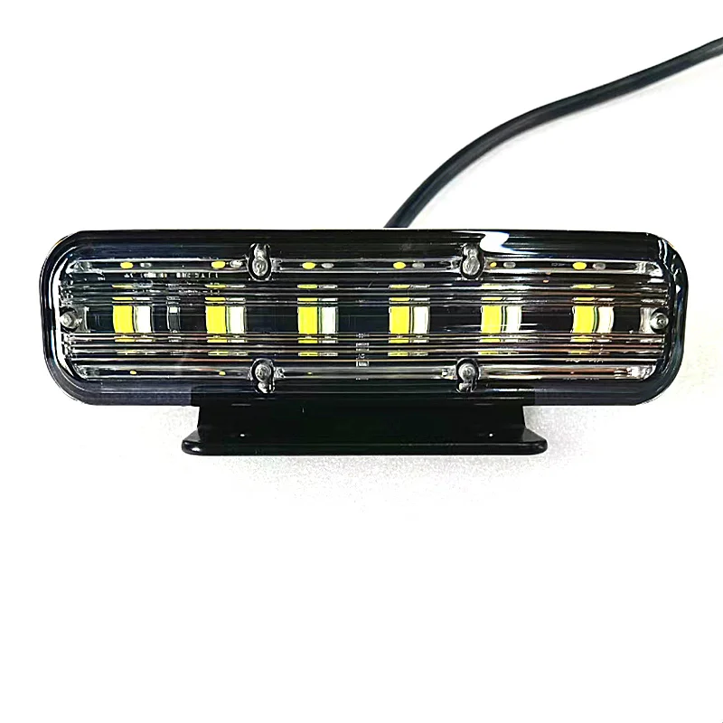 2pcs 18W Led car strobe warning light,car Engine hood emergency light with bracket,waterproof