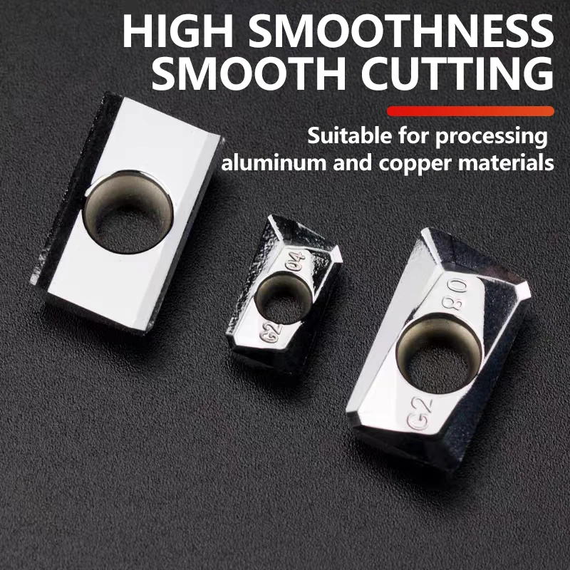 

Стальная часть хвостовика фрезы с ЧПУ, зерно инструмента APMT1135, квадратная головка инструмента изготовлена из сплава 1604.