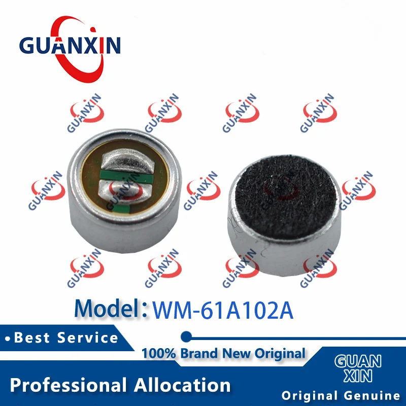 НОВЫЙ 100% 5 шт./10 шт. WM-61A WM-61A102C WM-61A102A WM61A SMD оригинальный микрофон, специальный автомобильный Bluetooth