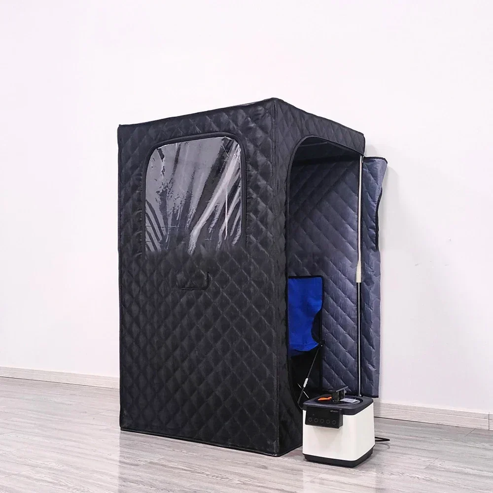 New Design Home Use Portable Steam Sauna Tent Foldable Full-Body Sauna Wholesale Wet Spa Sauna Room