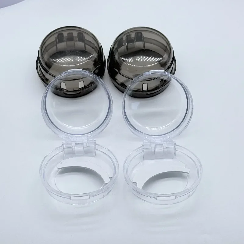 1/2/4pcs Stove Knob Covers Child Proof Switch Covers Black Transparent Color Prevent Kids Pets Turning on Stoves Universal Size
