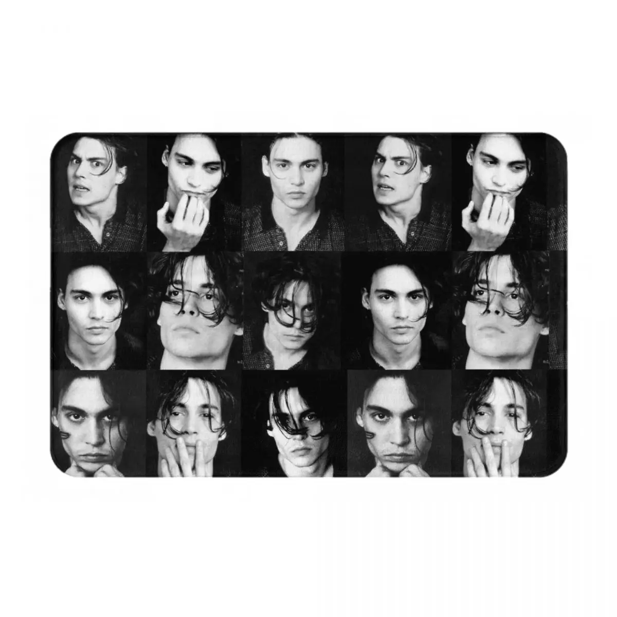 Johnny Depp Doormat Rug carpet Mat Footpad Bath mat Non-slip toilet Balcony Parlor durable Washable