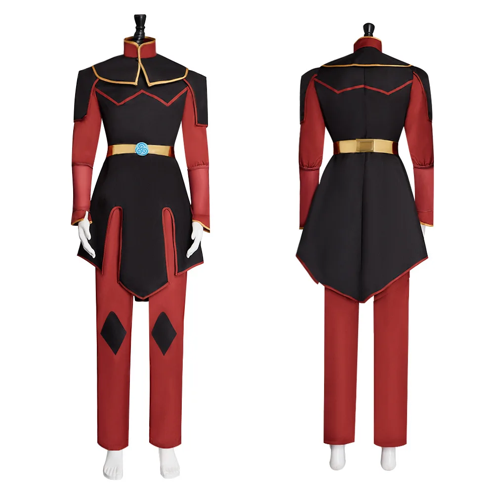 Avatar Cosplay The Last Airbender Azula Prince Zuko Azula Cosplay Costume Battle Suit Set for Women Man Halloween Cosplay Suit view 4