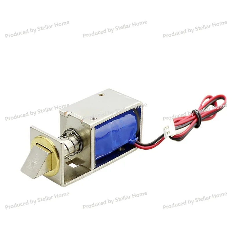 LY03 Electromagnetic Lock Small Electric Control Lock Waterproof Cabinet Door Lock Electronic Access Control Magnetic 12V 24V