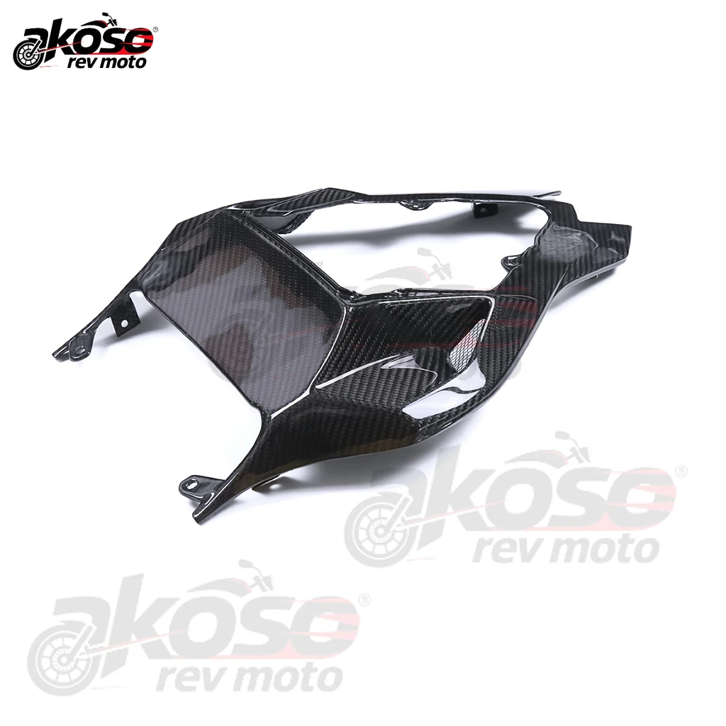 Tail Aileron Cowl Rear Seat Lower Cover Spoiler Real 3K Dry Carbon Fiber Motorcycle Parts For BMW S1000RR 2009-2014 Accessories