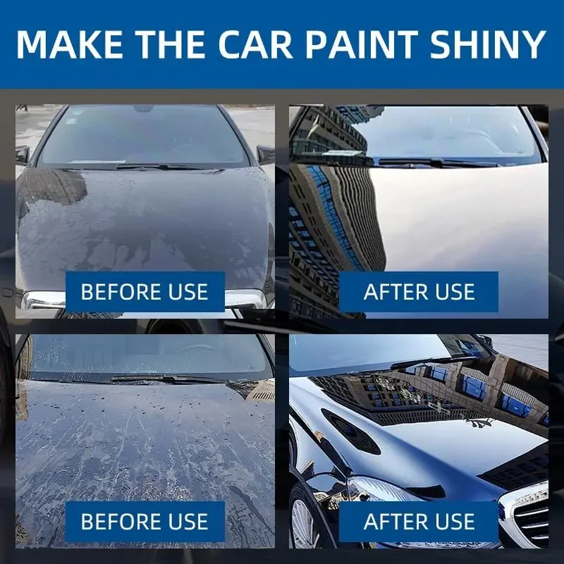 500ML Car Coating Spray Quick Effect Coating Agent Coat Car Wax Car Scratch Wax Coating Spray Oil Film Emulsion Glass Cleaner