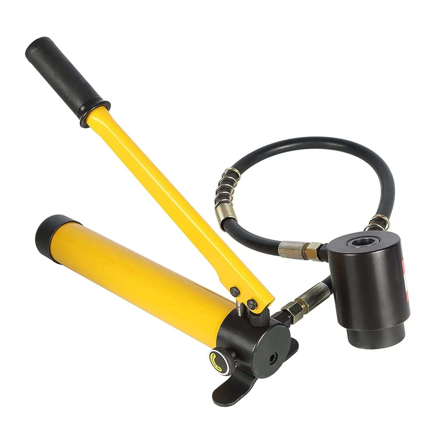 SYK-8B 10 Ton Hydraulic Knockout Punch Driver Tool Kit Manual Handle Puncher Tools With Hole Digger Set Metal Sheet Puncher