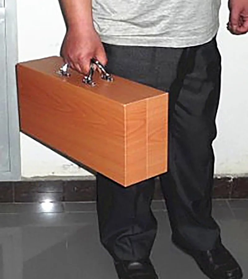 Chair to Suitcase Magic Trick – Folding Chair Transforms into Suitcase, Stage & Mentalism Prop for Magicians