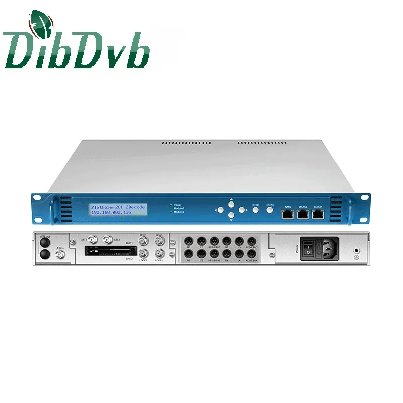Professional Broadcasting Grade Multi Channel Audio Receiver and Decoder