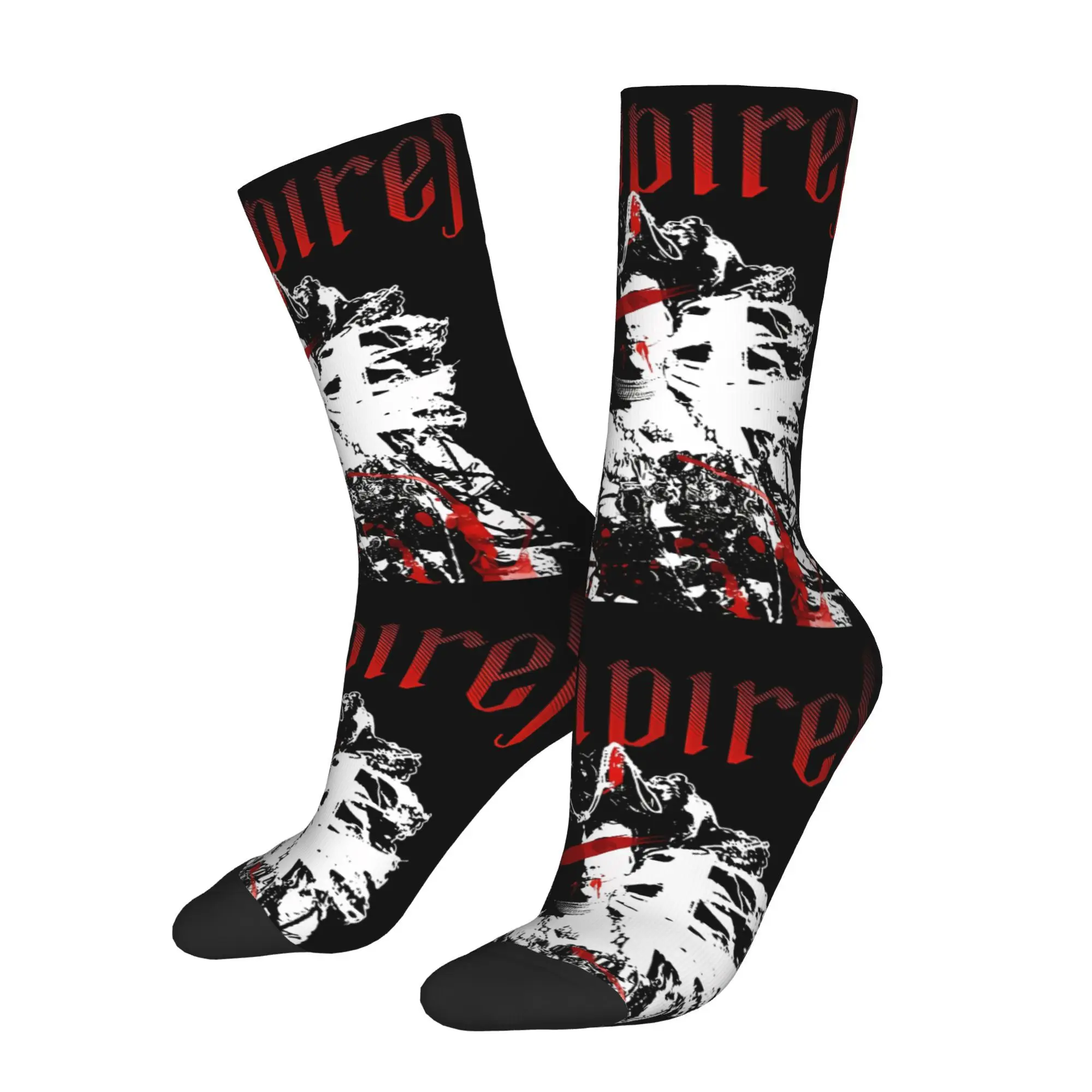 

Funny Men's Socks Elizabeth Bathory Retro Hip Hop Crazy Crew Sock Gift Pattern Printed