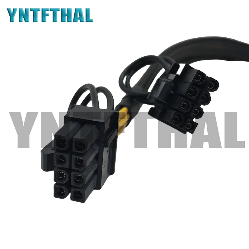 Conector do cabo do cartão GPU, 10 pinos para PCI-E 8 pinos 6 + 2 cabo, T5820, Novo