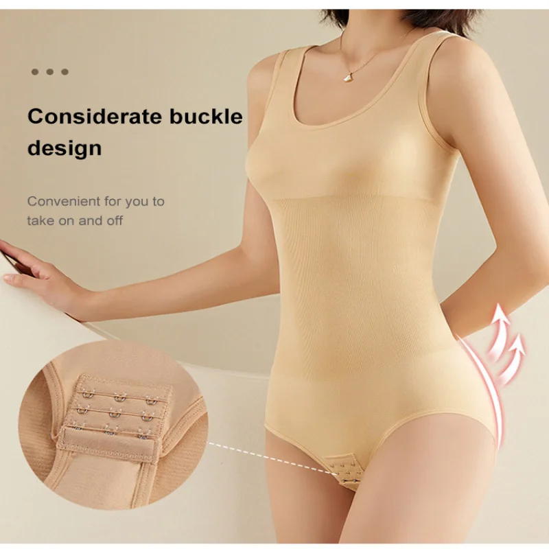One-piece Shapewear Tummy Tucks Waist Tucks No Trace Hip Lift Tummy Tucks Tightening Strengthening Plastic Tummy Tucks