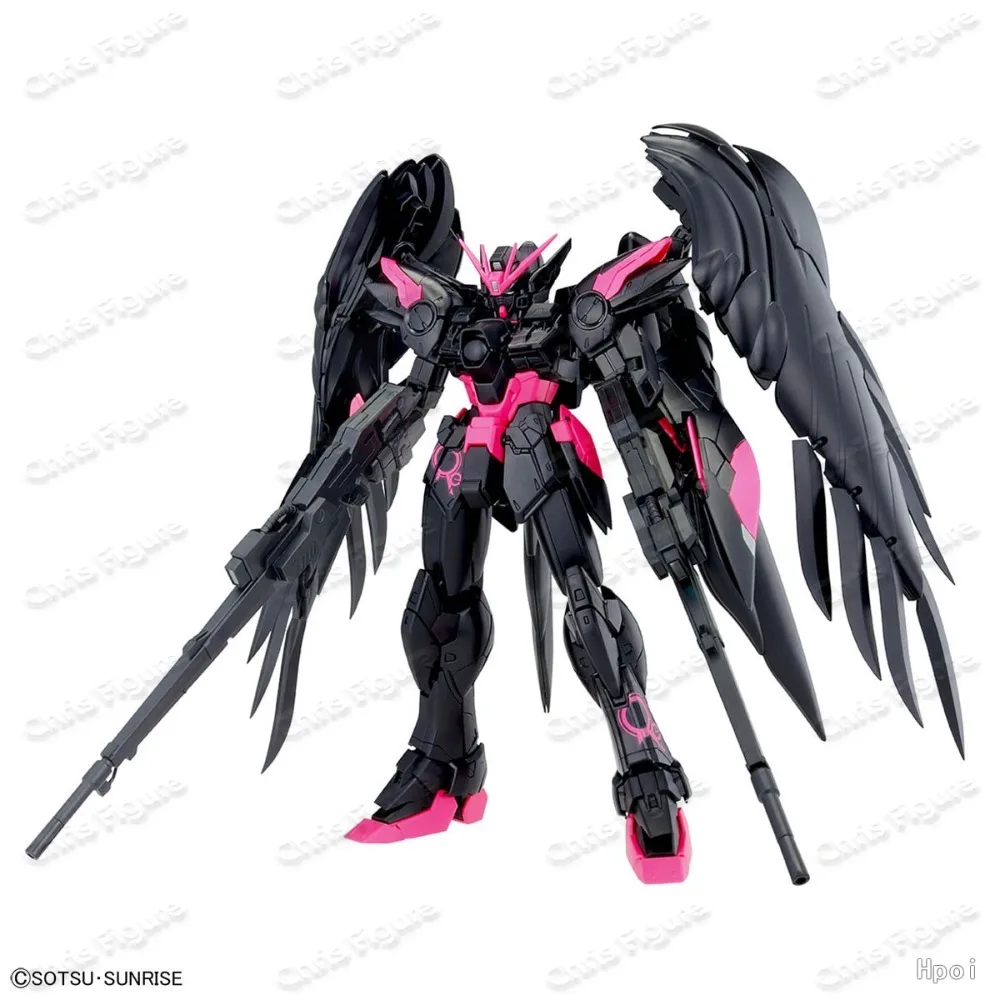 In Stock Bandai Spirits MG 1/100 Wing Gundam Zero EW Ver.Ka Gundam Base Limited Recycled Neon Pink Movable Mecha Collection