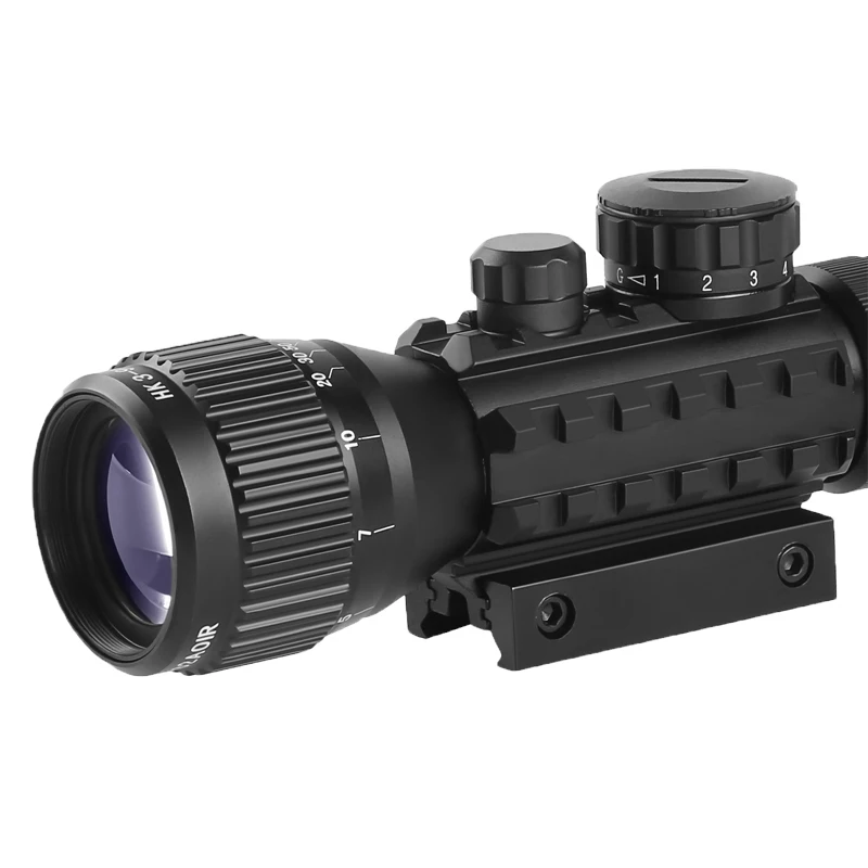 Tactische HK 3-9X32AOIR Jacht Scope Rood Groen Crosshair Verlichte Optiek 25.4mm Buis Richtkijker Past 11/20mm Rail Mount