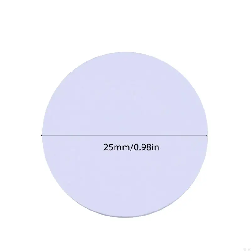 W89C 10 قطع 215 بطاقات القطر 25 مم/ 0.98 بوصة شكل عملة معدنية