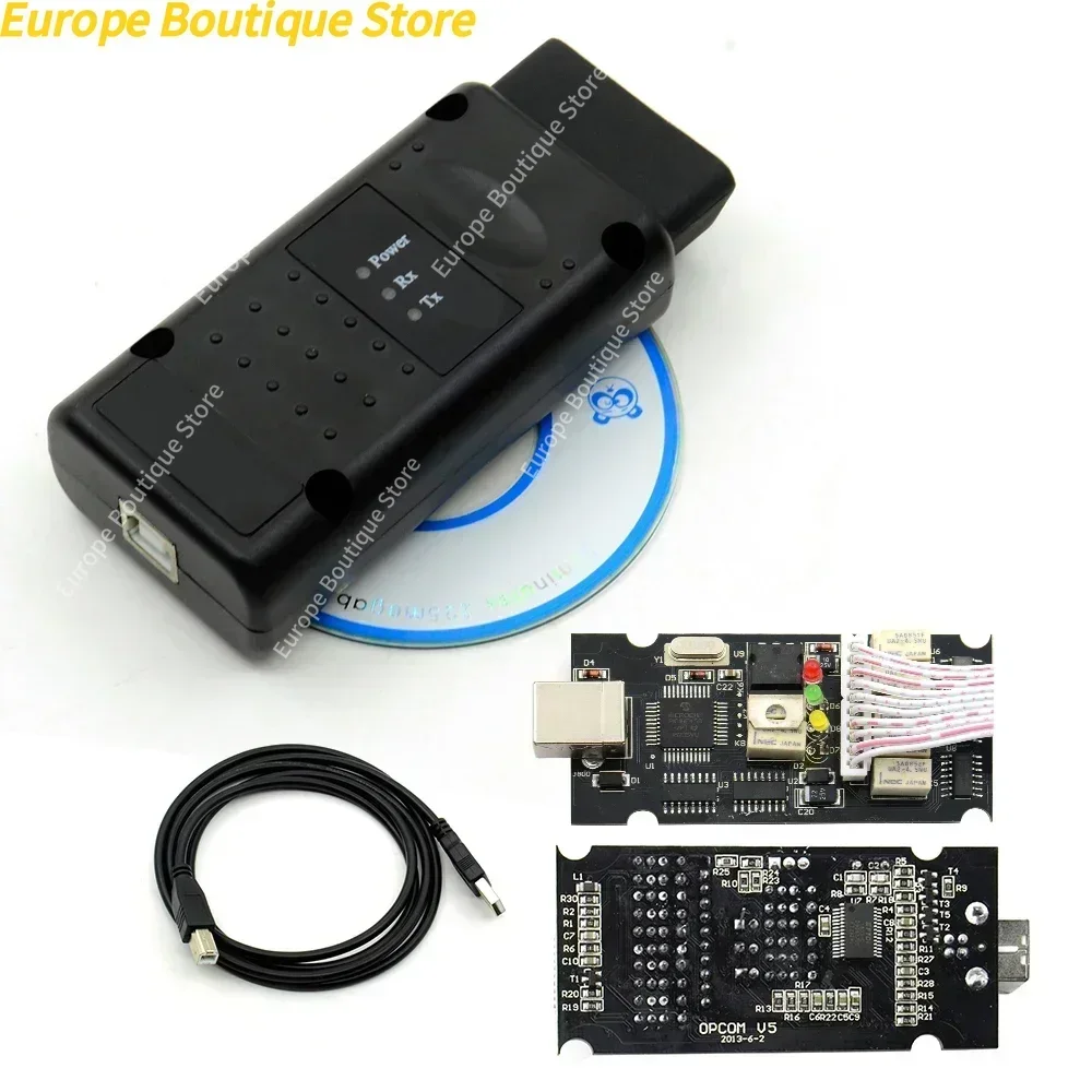 V1.99 OPCOM V5 لأوبل 2021 OP COM 1.70 فلاش البرامج الثابتة تحديث كابل تشخيص السيارة OP-COM PIC18F458 CAN BUS Obd 2 Obd2