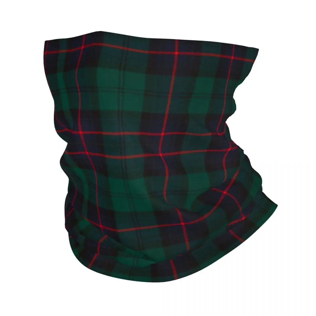 Custom Modern Tartan Plaid Bandana Neck Gaiter UV Protection Face Scarf Cover Men Women Headband Tube Balaclava