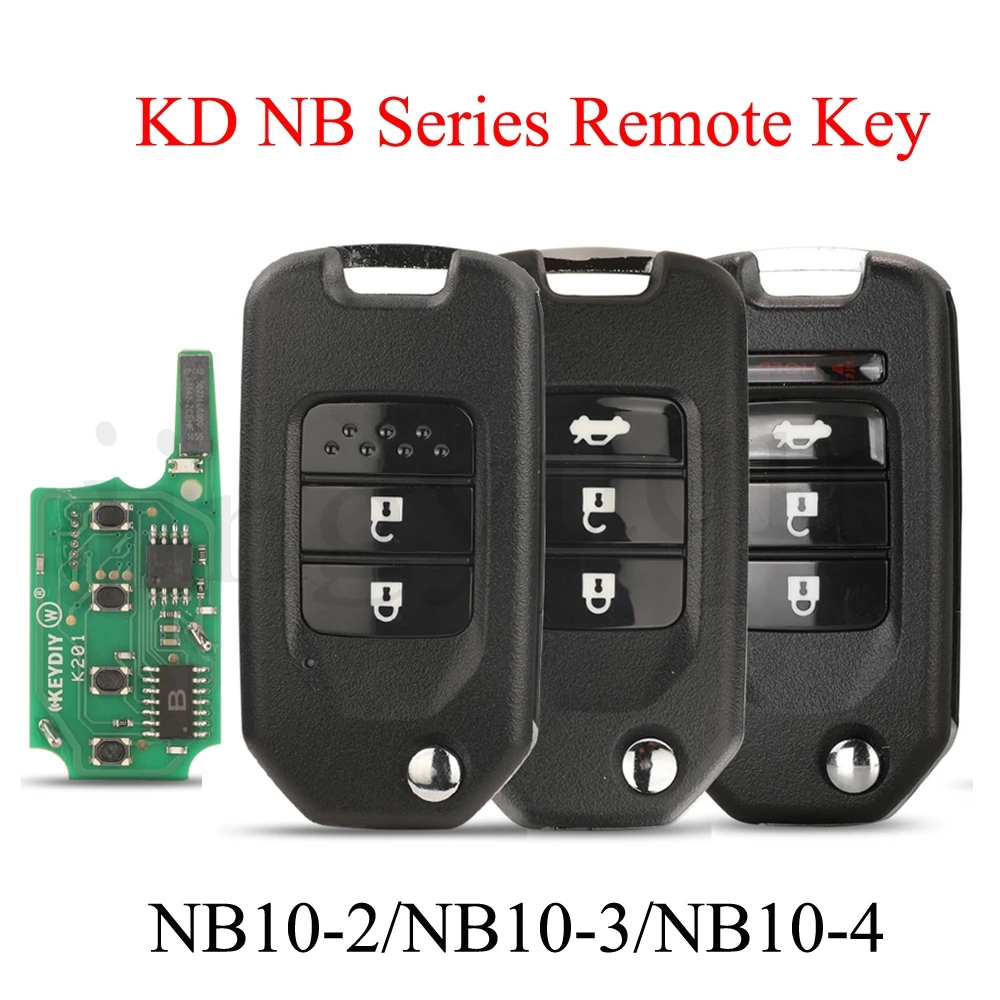 

jingyuqin KEYDIY 2/3/3+1 BTN NB10-2 NB10-3 NB10-4 Multi-functional Remote Control NB Series For KD900 URG200 KD-X2