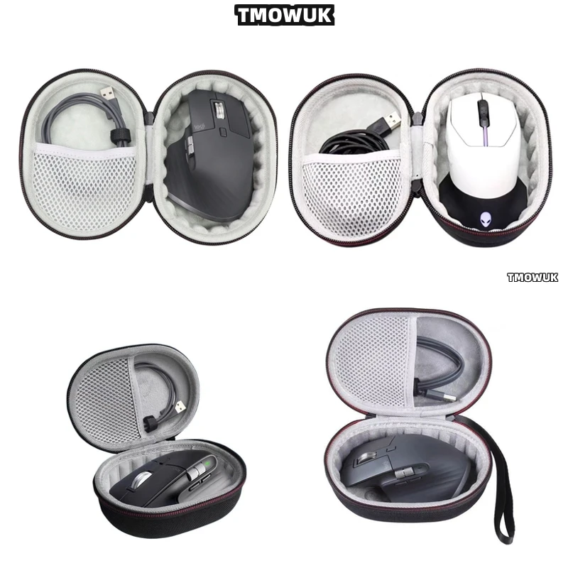 

For Logitech MX Master 3S Heavy-Duty Storage Bag - Scratch-Resistant Exterior With Mesh Storage