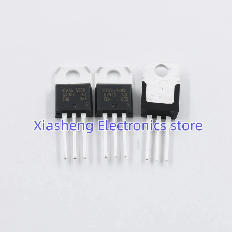 

100% New and Original 10Pcs BTA16-600B TO-220 600V 16A Bidirectional Thyristor Good Quality