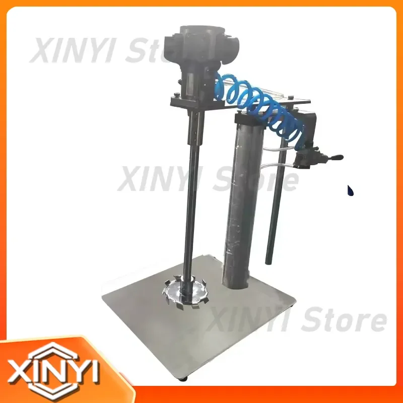 Pneumatic Lift Mixer for Ink Chemical Glue 20-50L DAM6-TBS-DZTV Industrial Mixing Machine High Shear Dispersion Mixer for