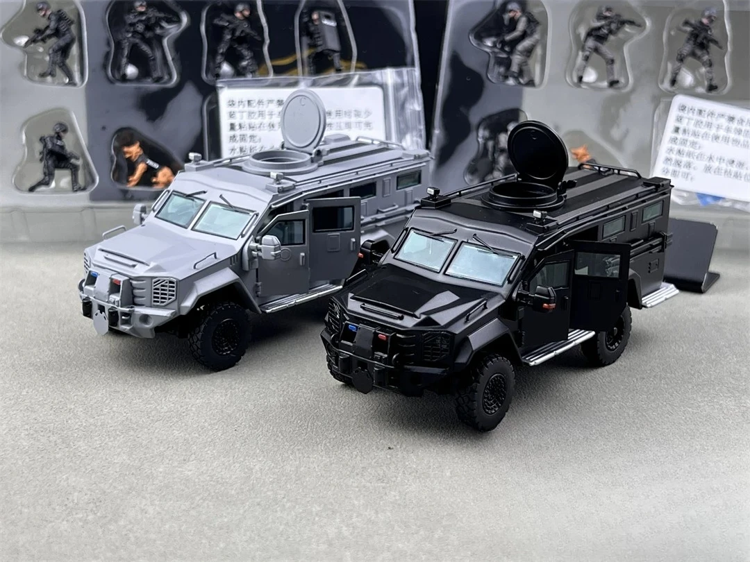 mini-visuai-art-1-64-‌-modele-de-voiture-miniature-lenco-bearcat-gris-noir