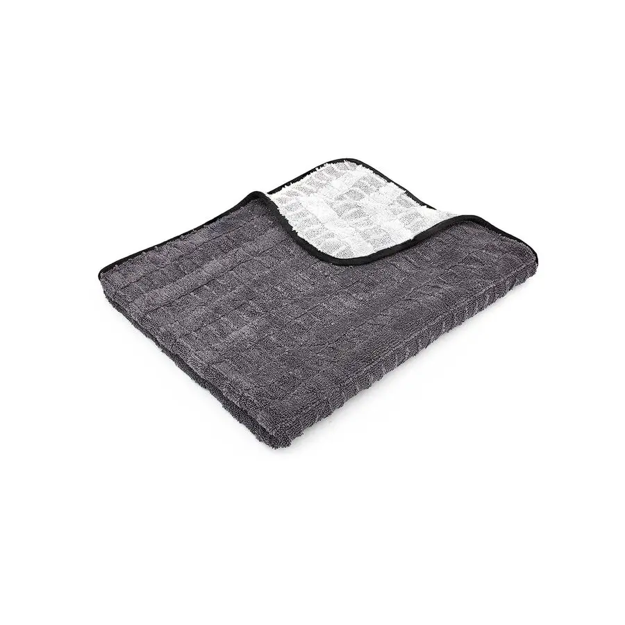 

Полотенце для сушки автомобиля Gauntlet, 70/30, корейская микрофибра, быстросохнущее, не царапает, 900 г/м², 30x36 дюймов, цвет: ледяной серый, упаковка из 1 шт.