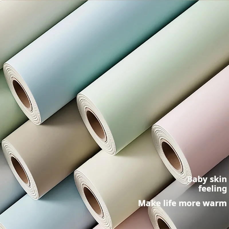 3M/5M Self-Adhesive Desktop Stickers Skin-Sensitive Film Waterproof Moisture-Proof Furniture Renovation Wallpaper